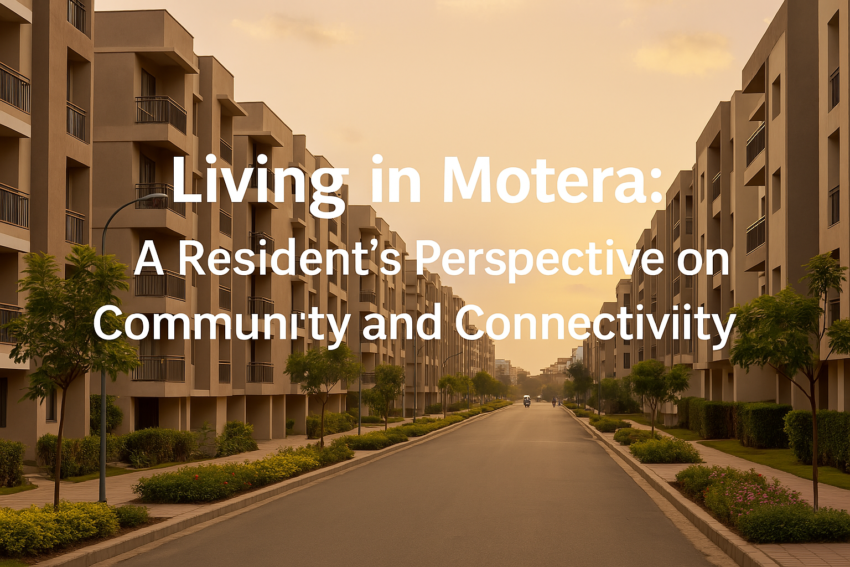 Living in Motera: A Resident's Perspective on Community and Connectivity