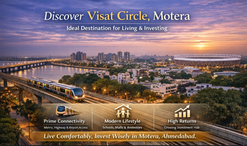 Visat Circle, Motera – Smart Living & Investment Destination